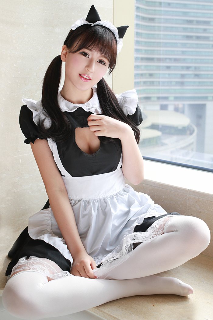 娇媚女仆唐雨辰制服诱惑美乳抢镜(图11)