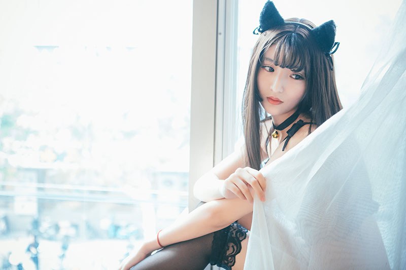 猫耳美眉童颜巨乳黑丝美腿诱惑足(图39)