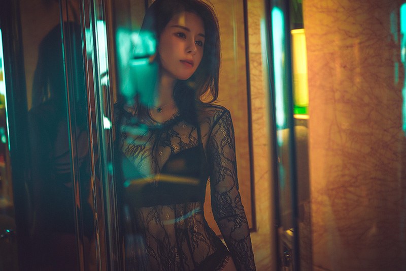 豪放御姐叶佳颐浴室湿身秀豪乳翘臀(图19)