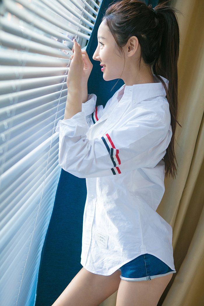 爆乳靓妹田慕儿雪肤香肩甜美动人(图43)