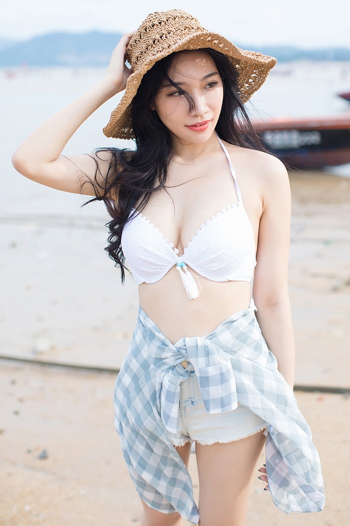 寂寞少妇狐狸妹蕾丝内衣镂空秀美乳(图11)