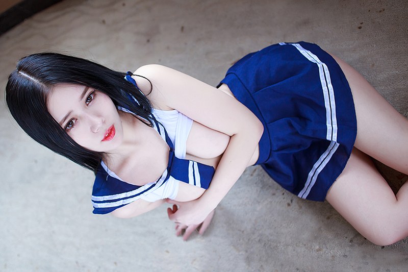 性感尤物轻褪制服手捧双乳诱惑足(图15)