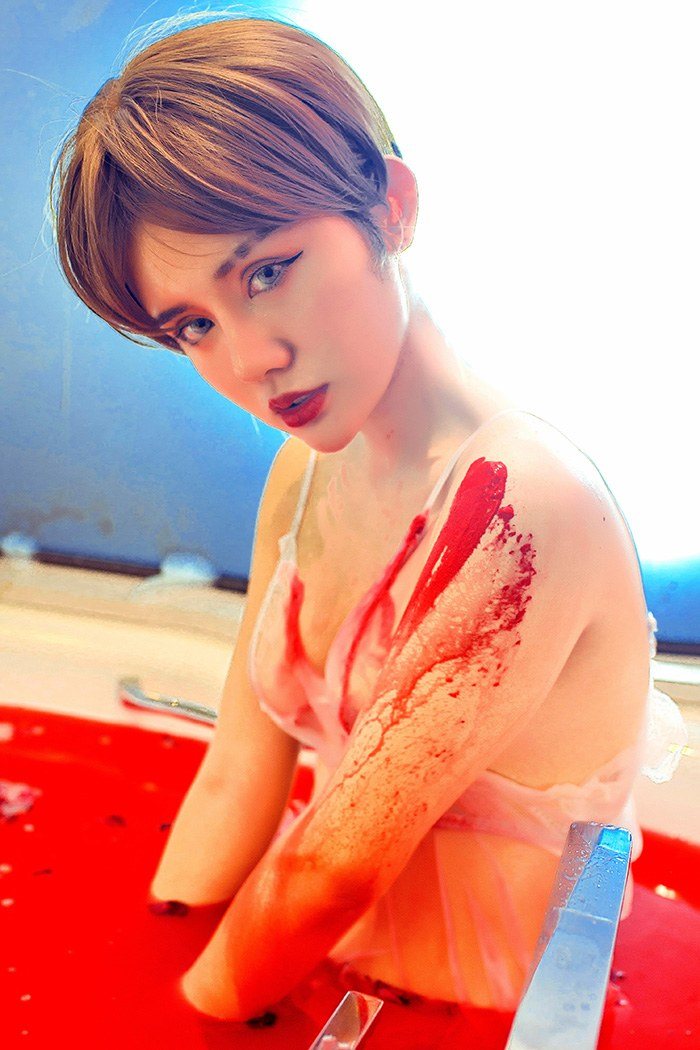 人妻兔子浴缸湿身美艳身姿迷倒众男(图22)