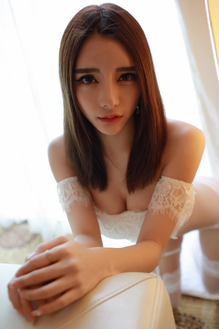 丝袜尤物璐璐性感蕾丝装娇俏可人(图31)