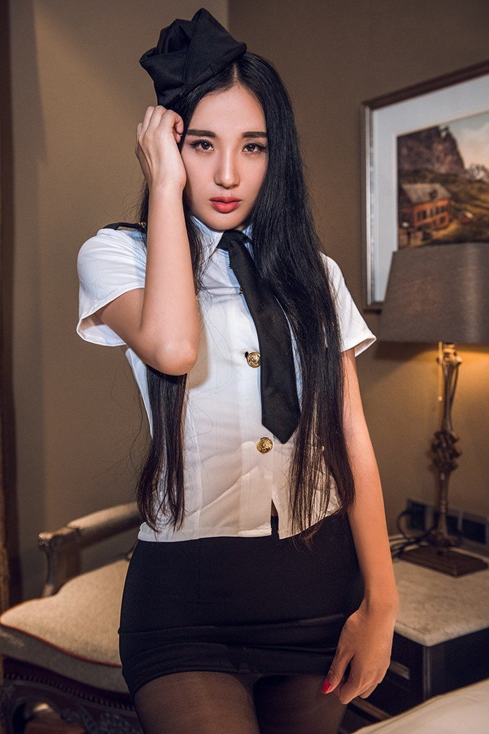 宅男女神涟漪制服黑丝吸引你眼球(图23)