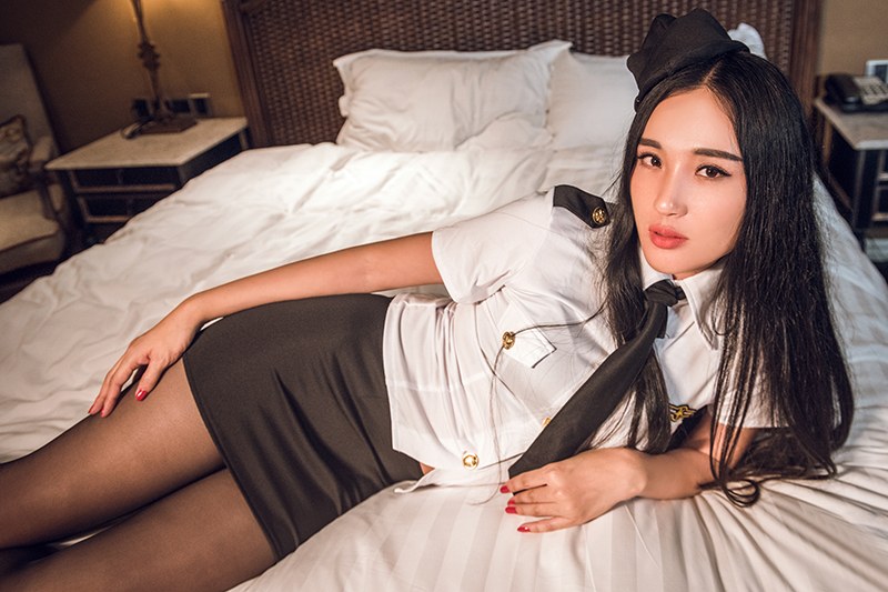 宅男女神涟漪制服黑丝吸引你眼球(图40)