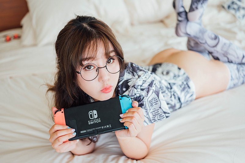 宅家兔女郎王雨纯清凉着装春光无限(图12)