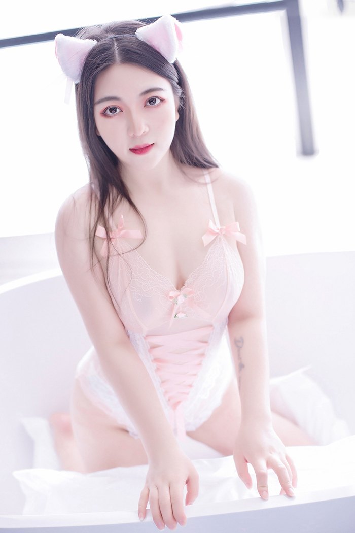 乖巧喵女仆安妮粉红尤物让你疯狂(图10)