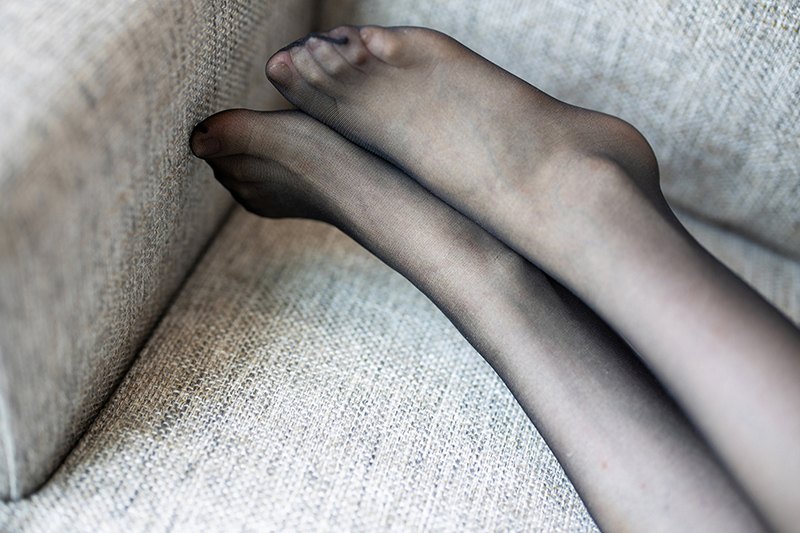 金发秘书允儿制服诱惑秀丝袜美腿(图56)