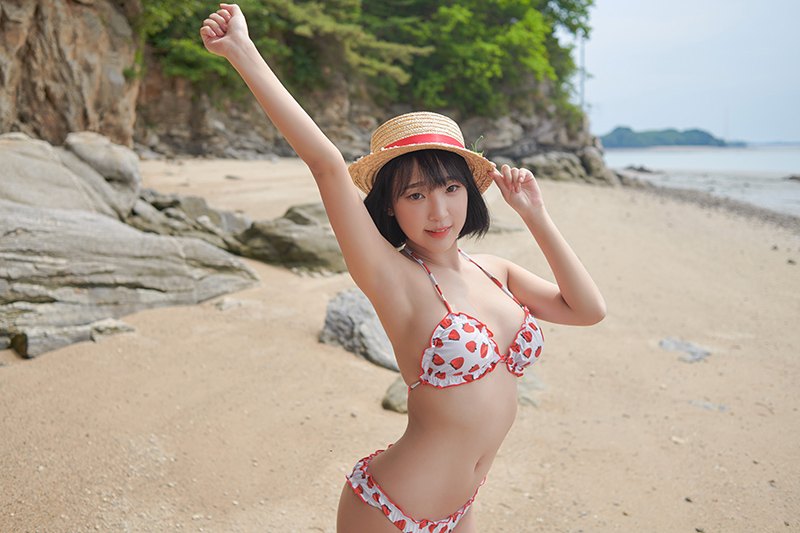 草莓小妹卿卿玉足酥胸等你一口吃掉(图23)