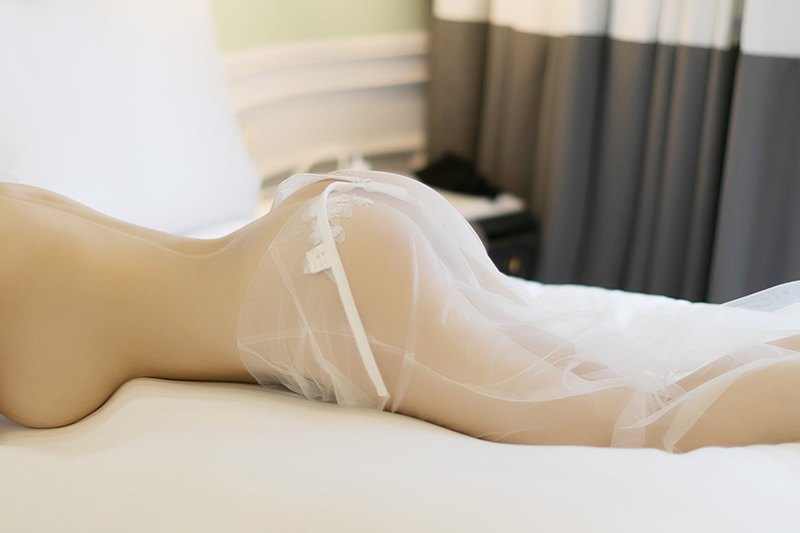 气质少妇黄乐然情趣内衣尽显翘臀嫩乳(图55)