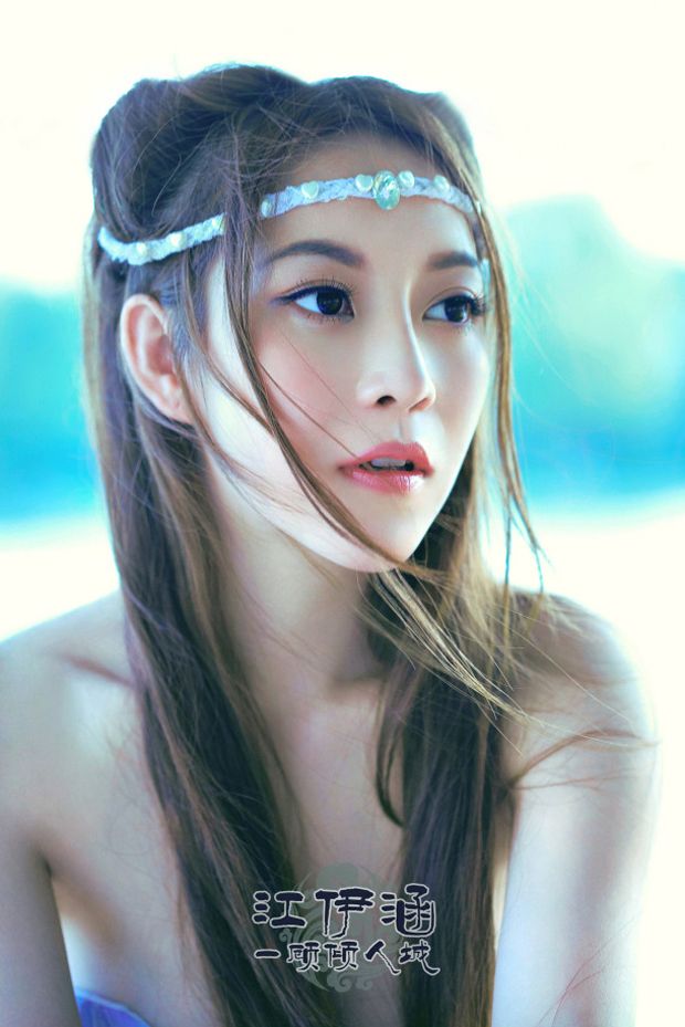 中韩混血美女江伊涵 洛丽塔《倾城》写真(图17)