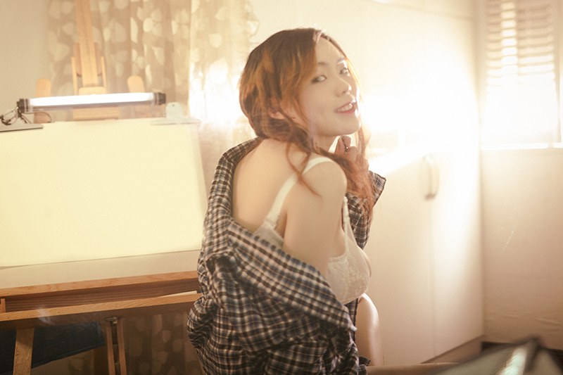 俏皮米爱美术教室解放天性大胆露出(图46)