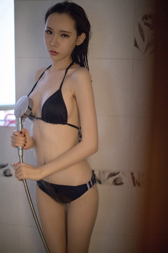 妩媚女神萌琪琪浴室湿身媚骨天成(图31)