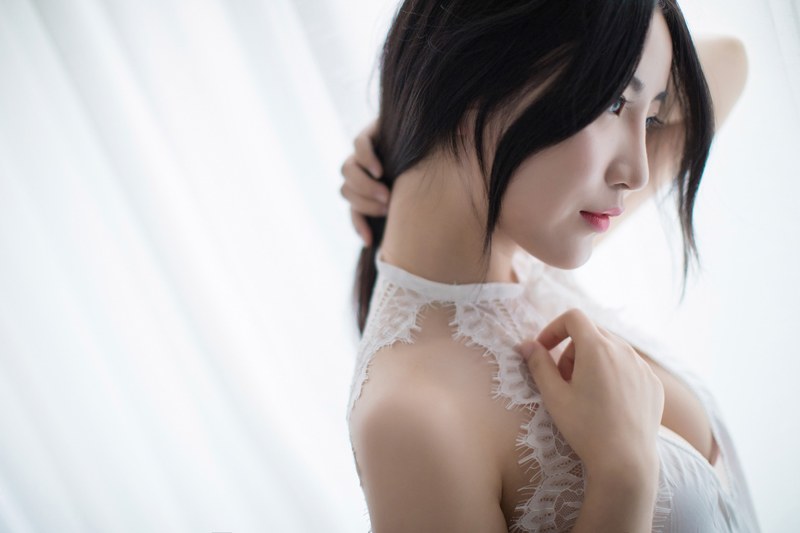 娇媚嫩模绯月樱轻薄蕾丝蚀骨销魂(图52)