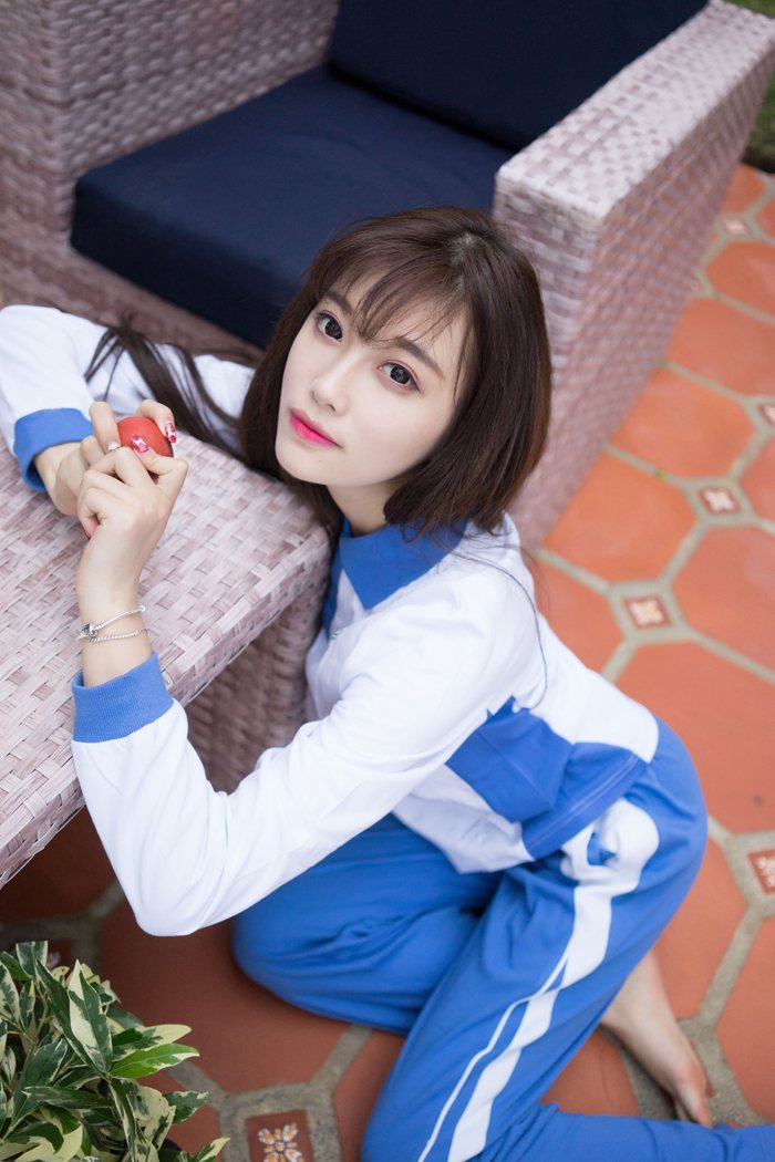 清爽萌妹杨晨晨欲语还羞楚楚动人(图38)