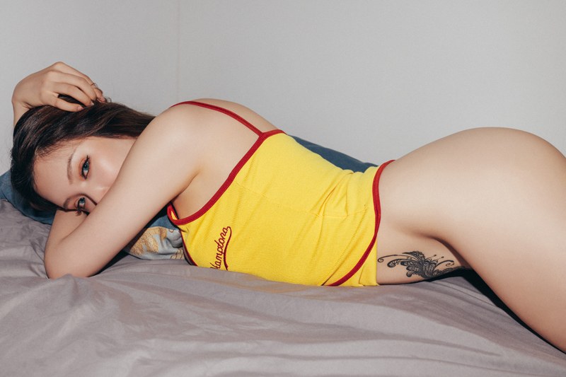 狂野女友黄乐然欲火燃心迷人娇躯尽显(图49)