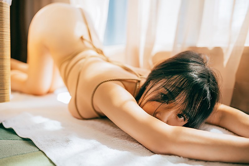 抖M少女徐薇薇龟甲绳缚姣好胴体诱人(图13)
