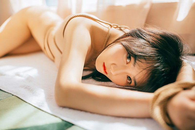 抖M少女徐薇薇龟甲绳缚姣好胴体诱人(图16)