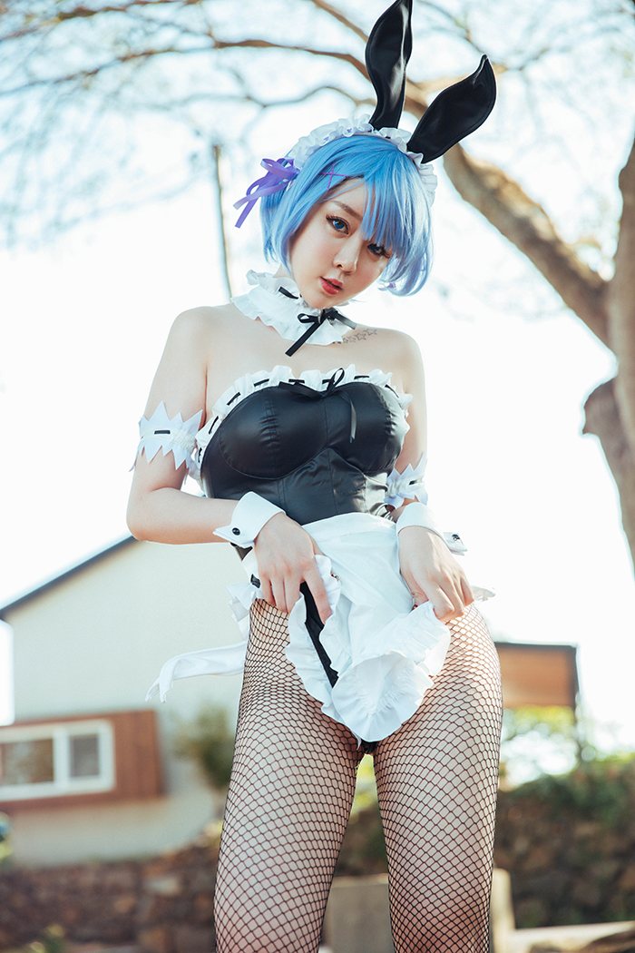 宅男女神王雨纯兔女郎装胴体惹火(图12)