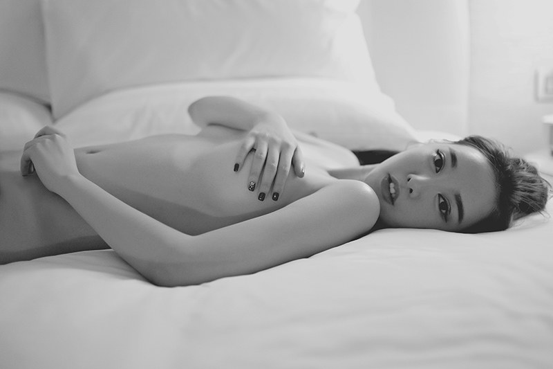 魅力嫩模美妍娇躯涂抹奶油太诱惑(图45)