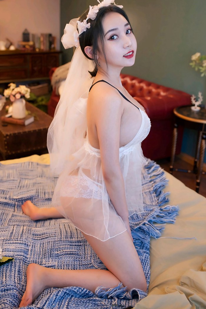 巨乳新娘姖尹魔鬼身材诱你叫嗷嗷(图38)